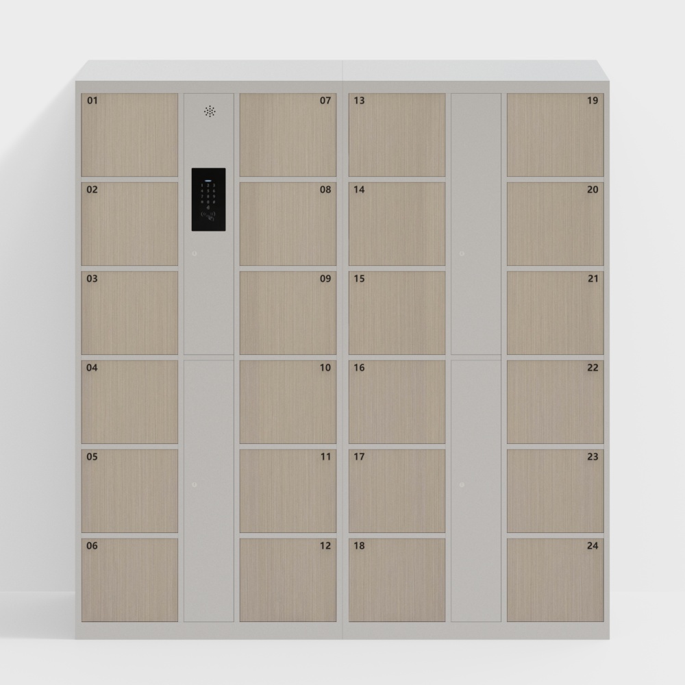 Smart Storage Cabinet 3D model