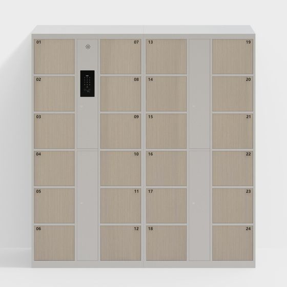 Smart Storage Cabinet 3D model