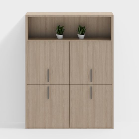 City Oasis Bookshelf 3D model