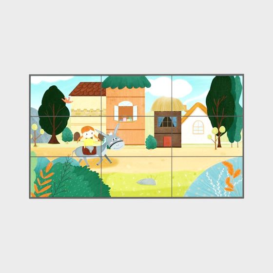 Charming Rural Scene 3D Model