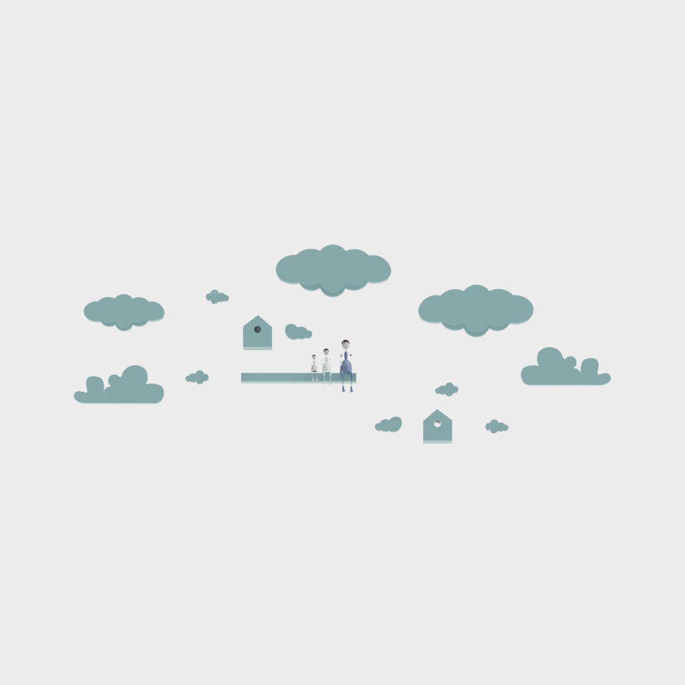 Kindergarten wall decoration