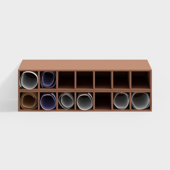 Urban Storage Shelf 3D model