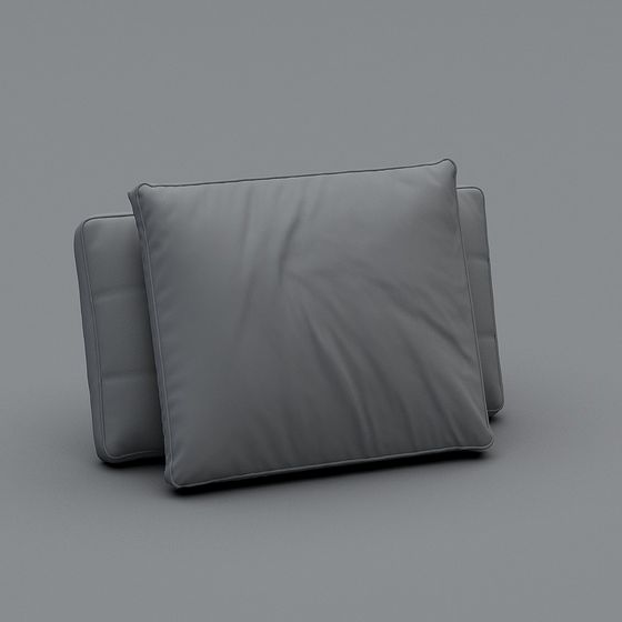 Cozy Cushions 3D model for Modern Spaces