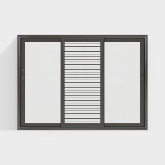 Modern Sliding Door 3D model