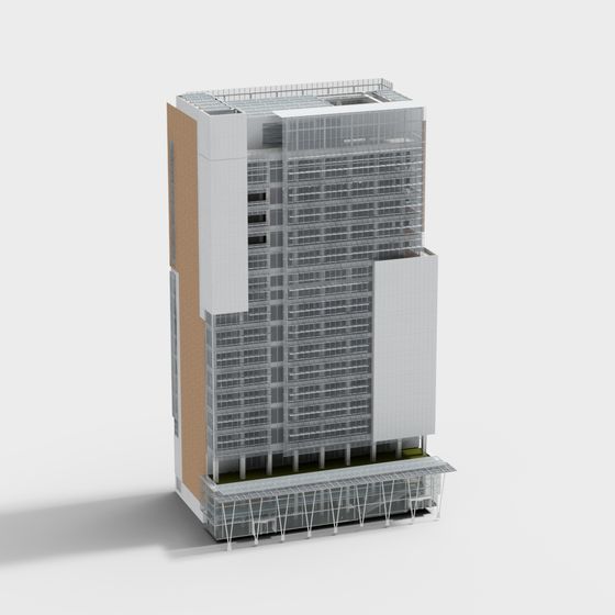 Urban Horizon Tower 3D model