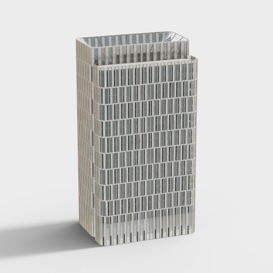 Urban Skyscraper 3D Model