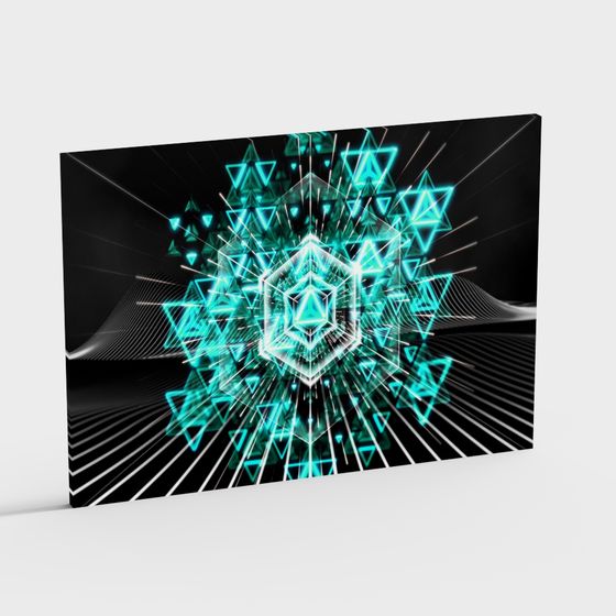 Geometric Illusion 3D Model