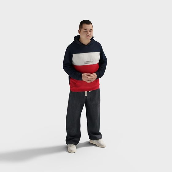 Urban Streetwear 3D Model