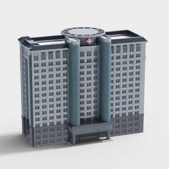 Urban Healthcare Hub 3D model