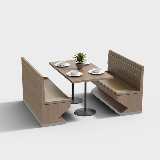 City Corner Coffee Table 3D model