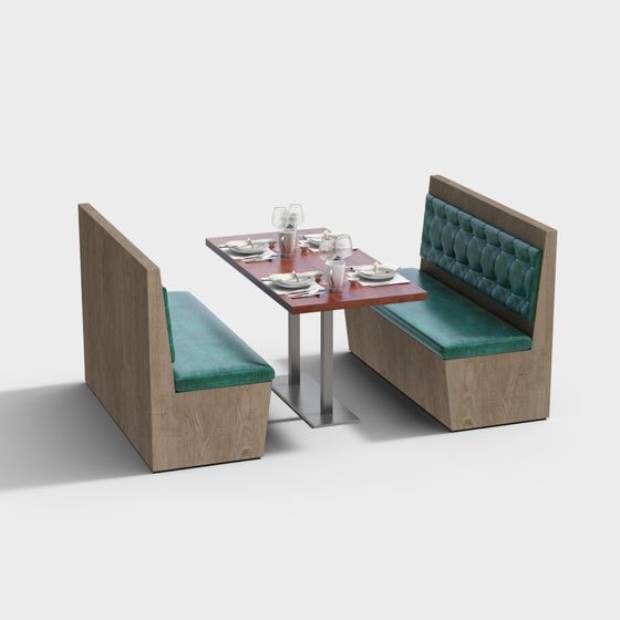 Urban Corner Café 3D Model