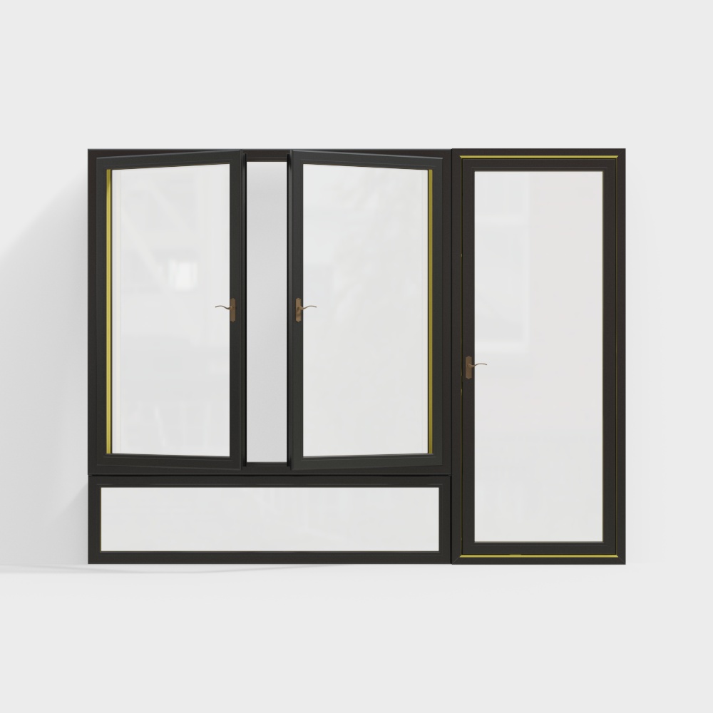 Finestre a battente moderne