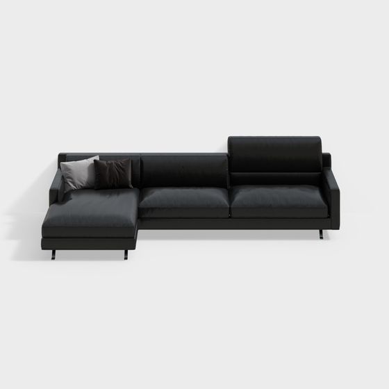 canapé avec des coussins