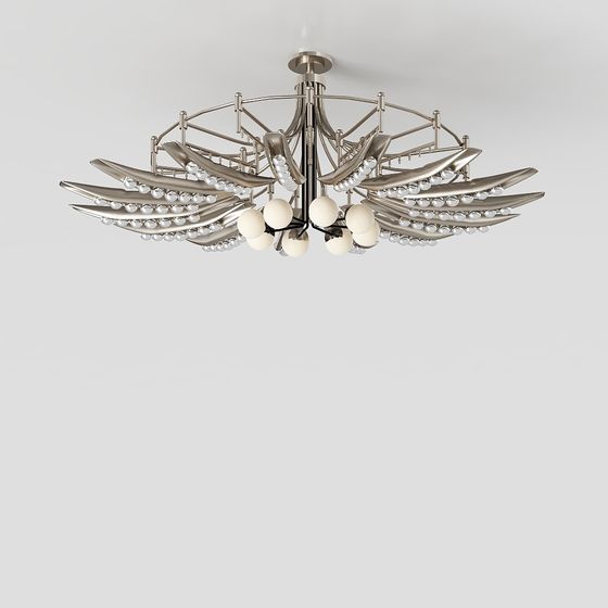 Wings of Light Chandelier 3D model