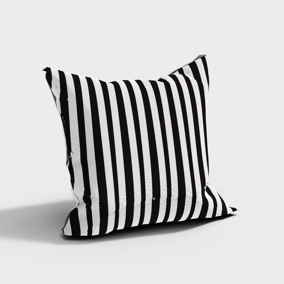 oreiller en tissu contemporain