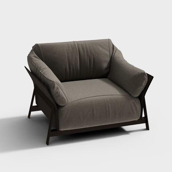 Urban Comfort Sofa 3D model