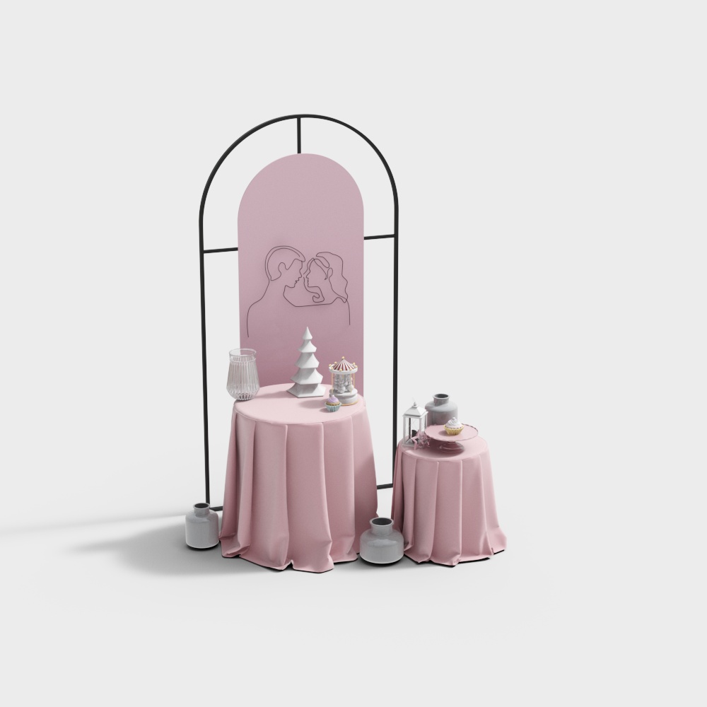 Belle décoration pour mariage en extérieur