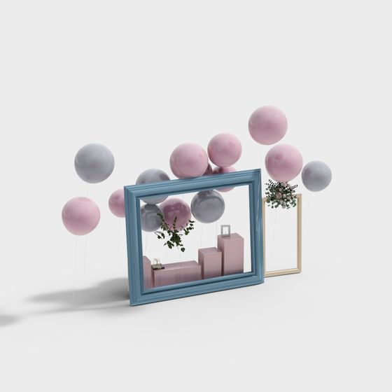Dreamy Frame 3D model