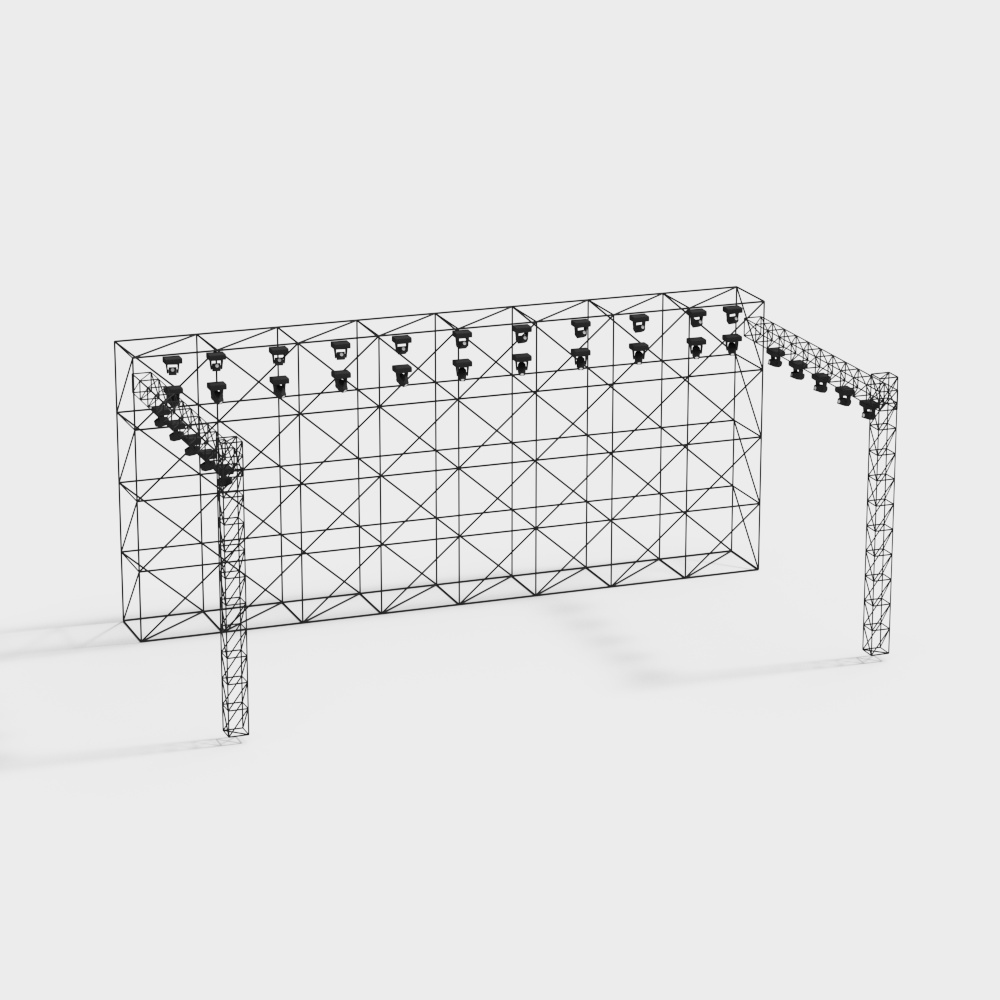 Futuristic Stage 3D model for Creative Projects