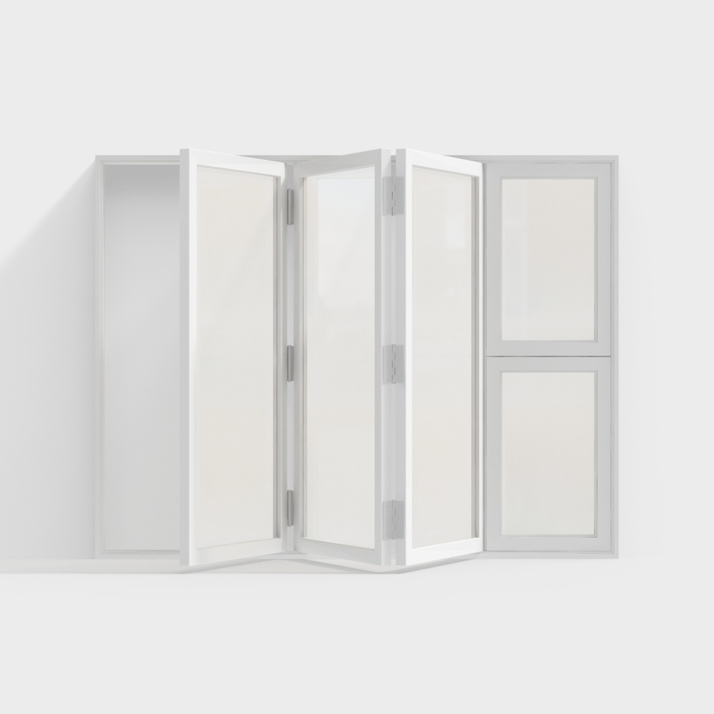 현대적인 여닫이창