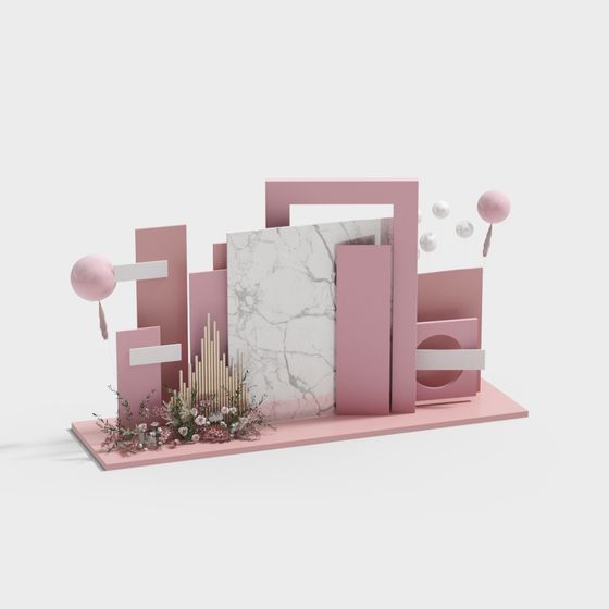 Marble Dreamland 3D model