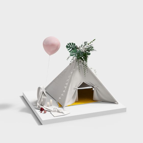 Dream Tent 3D model