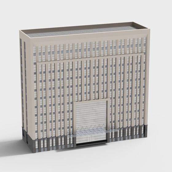 Urban Skyscraper 3D model for Modern Designs