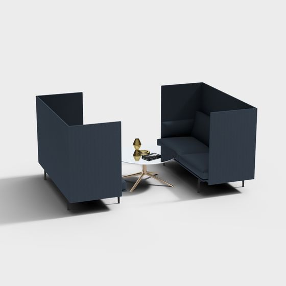 Urban Oasis Corner Sofa 3D model