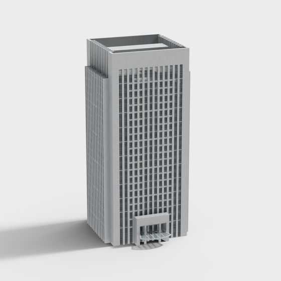 City Light - Stunning Skyscraper 3D model