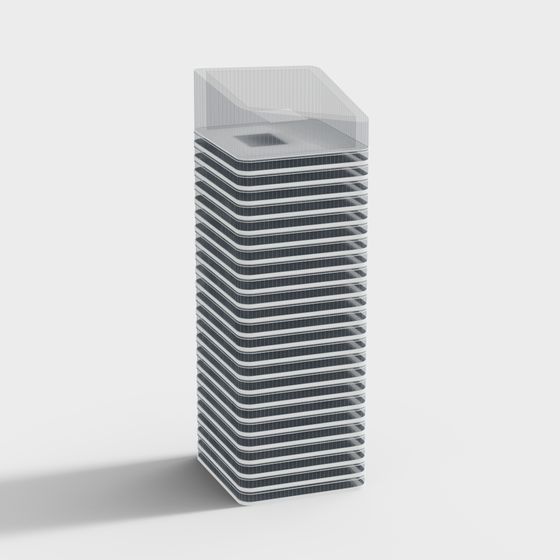 Urban Skyscraper 3D model for Modern Designs