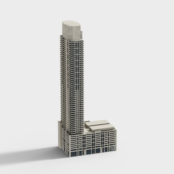 Urban Skyscraper 3D model