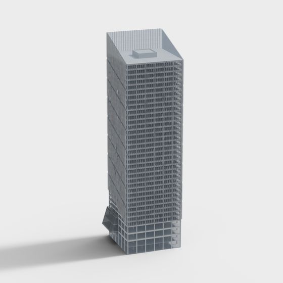 Urban Skyscraper 3D Model