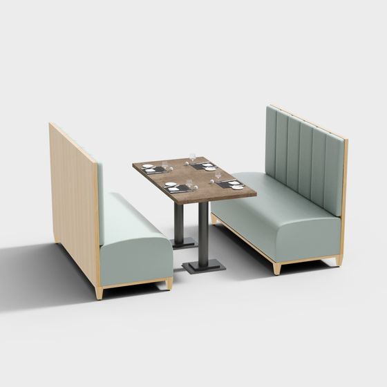 City Corner Café 3D model