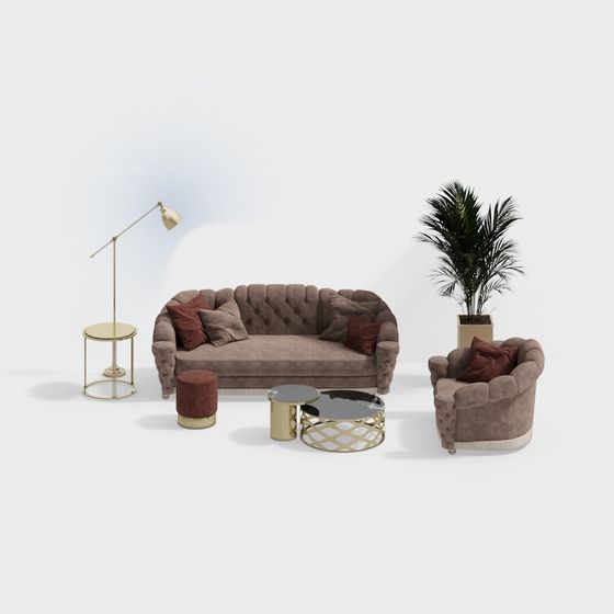 ensemble de canapés contemporains