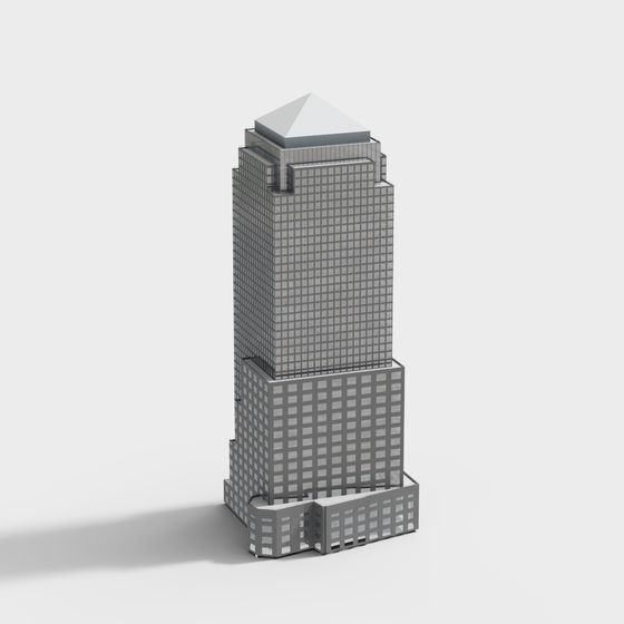 Urban Skyscraper 3D Model
