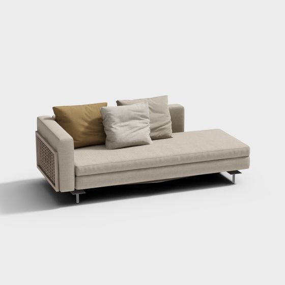 Urban Comfort Sofa 3D model for Contemporary Spaces