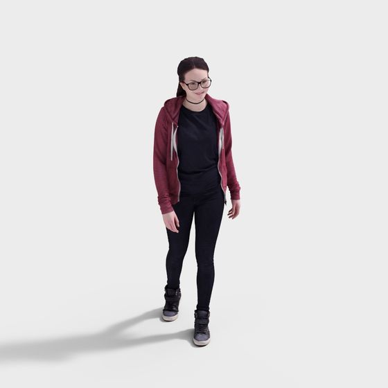 Vibrant Urban Character 3D model