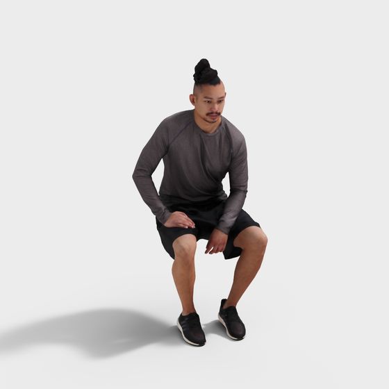 Stylish Young Man 3D model for Urban Scenes