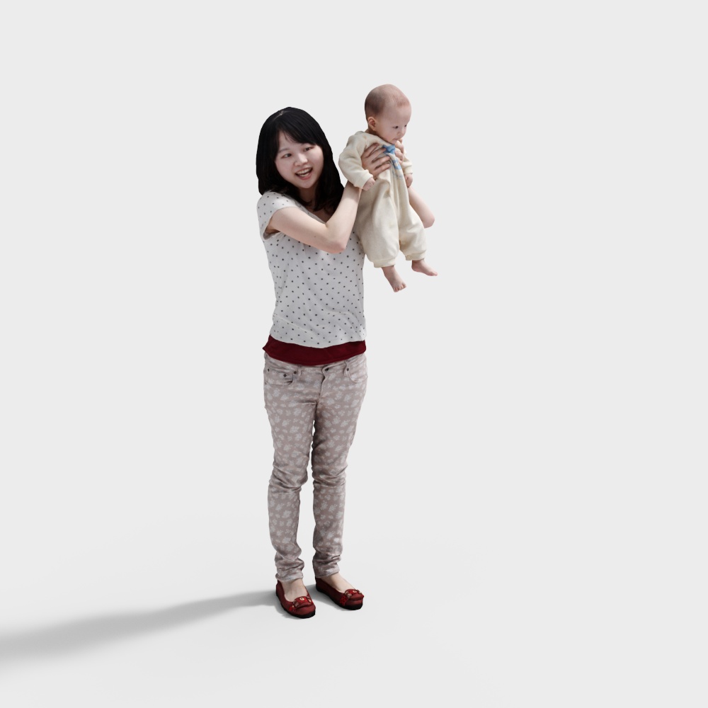 Motherly Moment 3D model