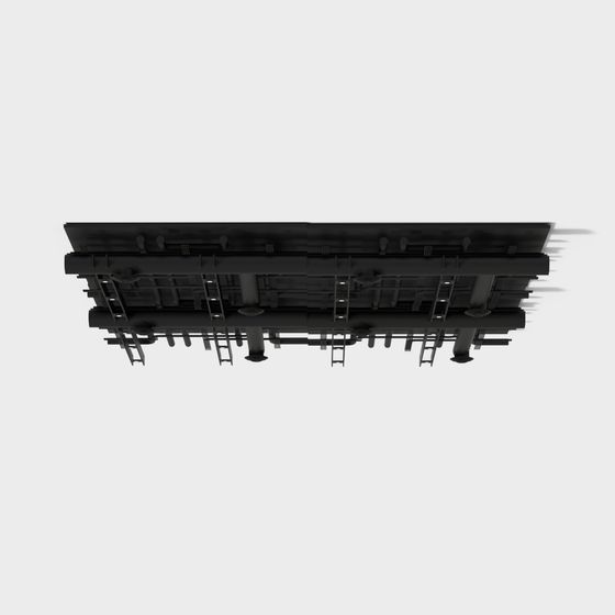 Techo de conducto de aire de laboratorio