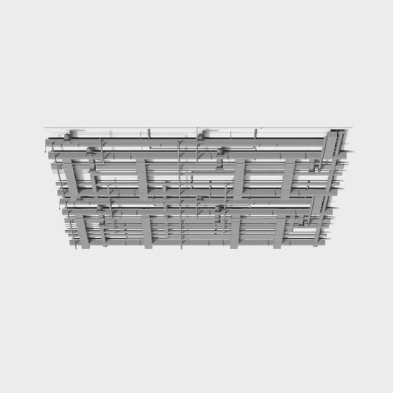 Labor-Luftkanal-Decke