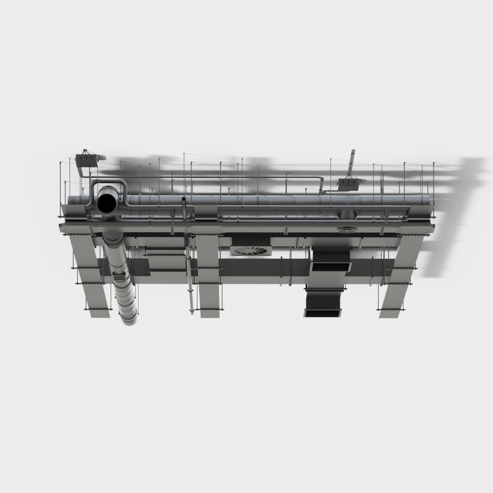 實驗室空調管道天花板