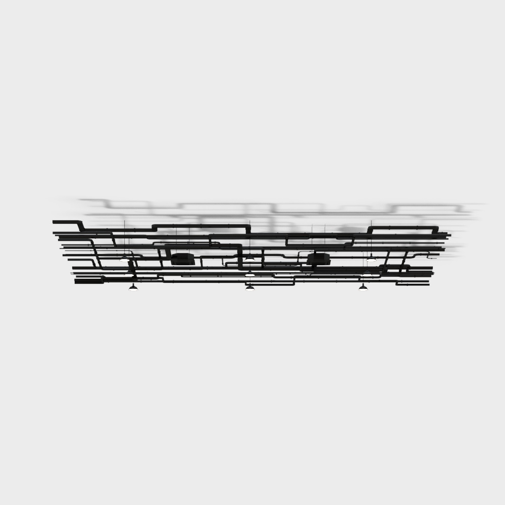 Industrial Labyrinth 3D model