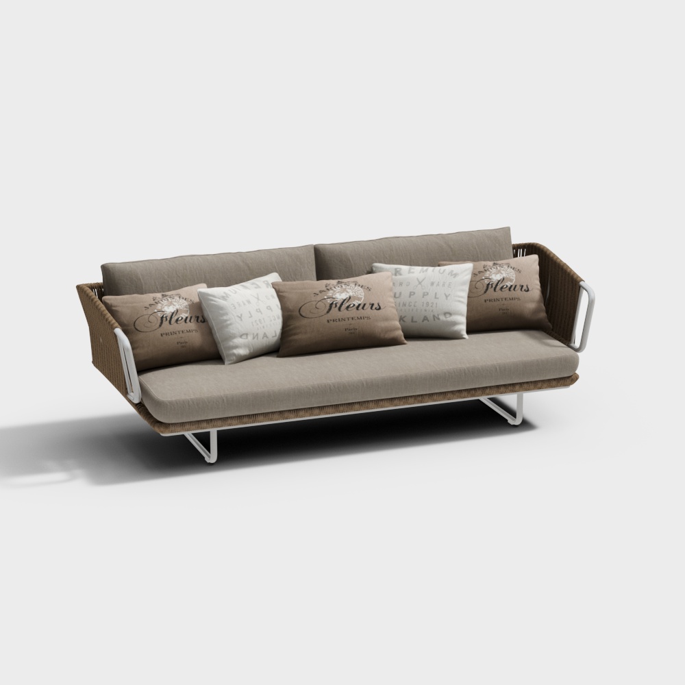 Canapé d'extérieur multi-personnes