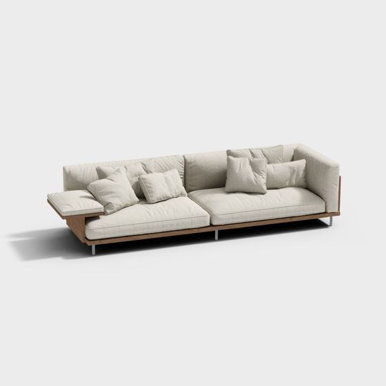 Urban Comfort Sofa 3D model