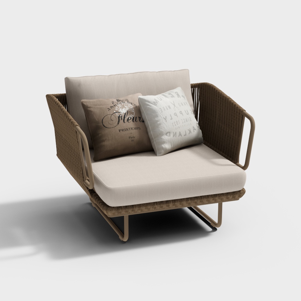 アウトドアシングルソファ