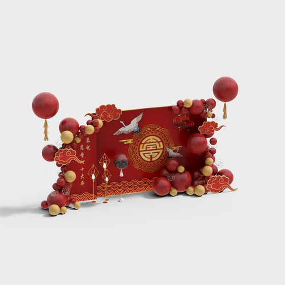 phông cưới phong cách Trung Hoa mới