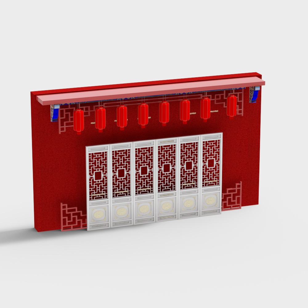 indoor chinese wedding background