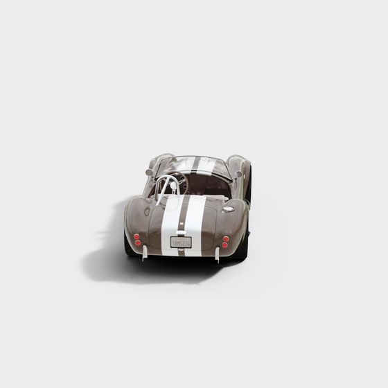 Vintage Retro Car 3D Model for Creative Projects