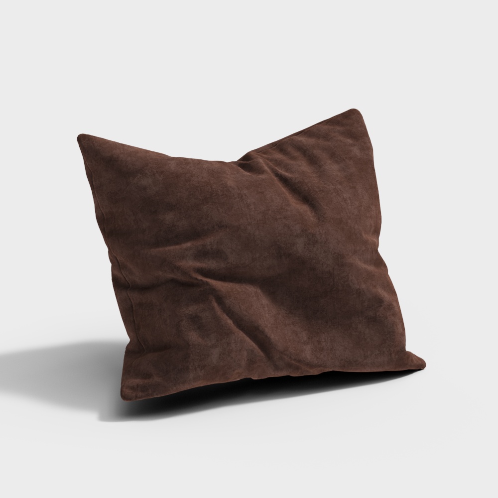 almohada de tela contemporánea